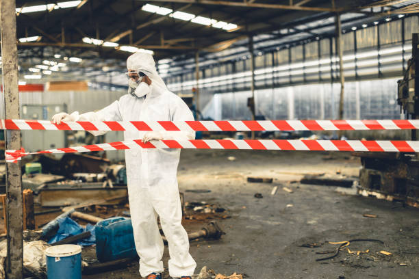 Professional Odor Removal technician working in Five Points, CA
